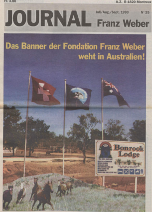 Journal Franz Weber 25