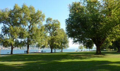 Téléphérique au-dessus du Lac de Zürich